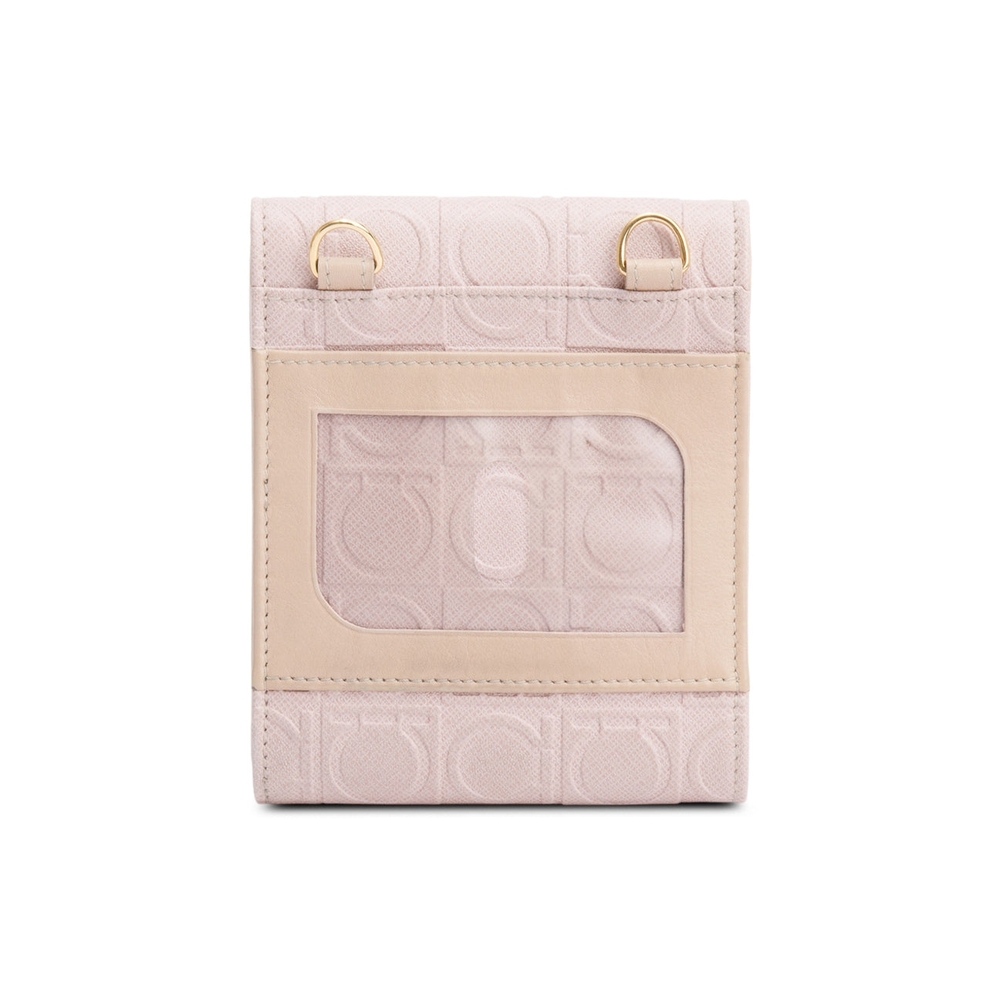 Salvatore Ferragamo Light Pink Crossbody Bag Leather - Picture 5 of 6